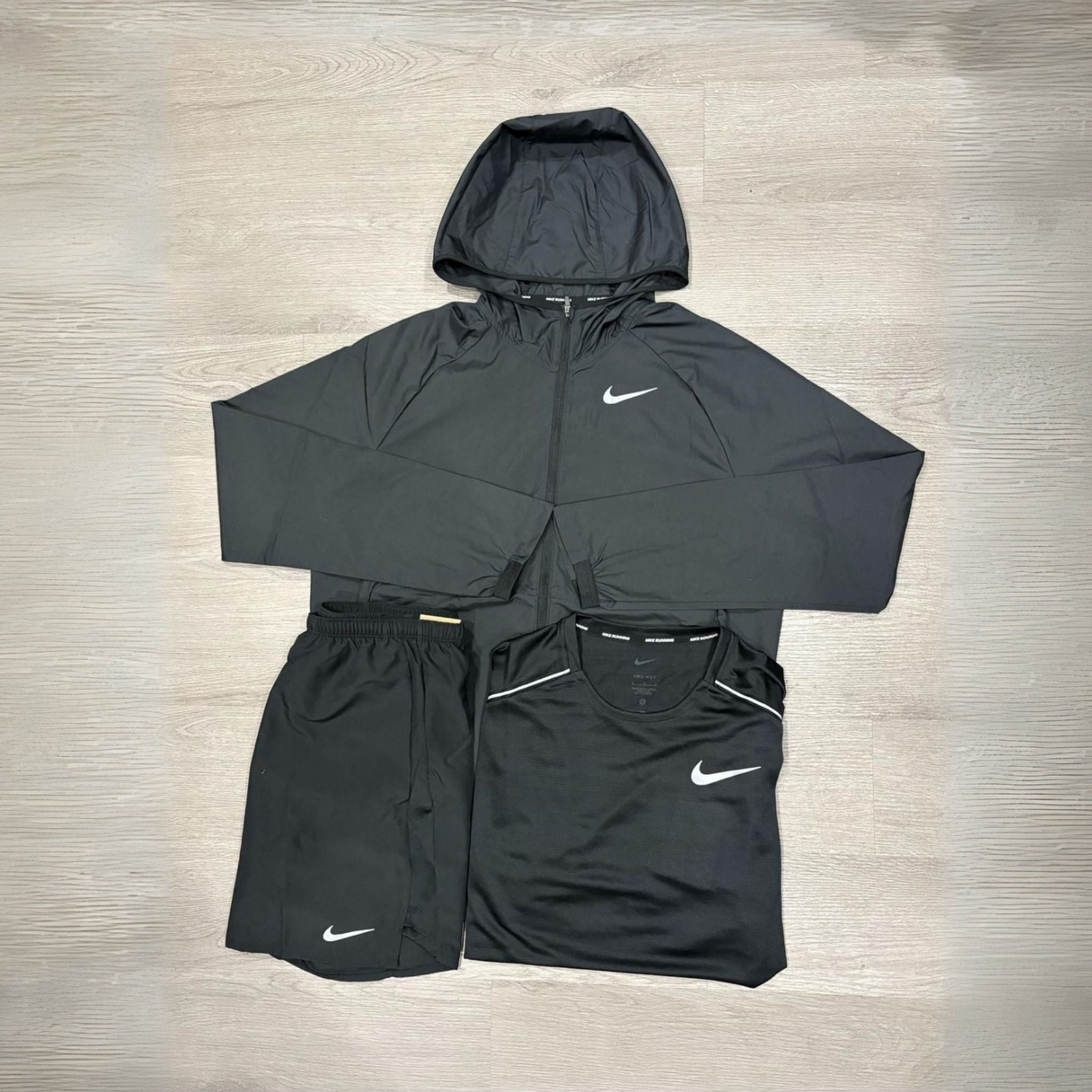 Nike Black Essential Trio Set