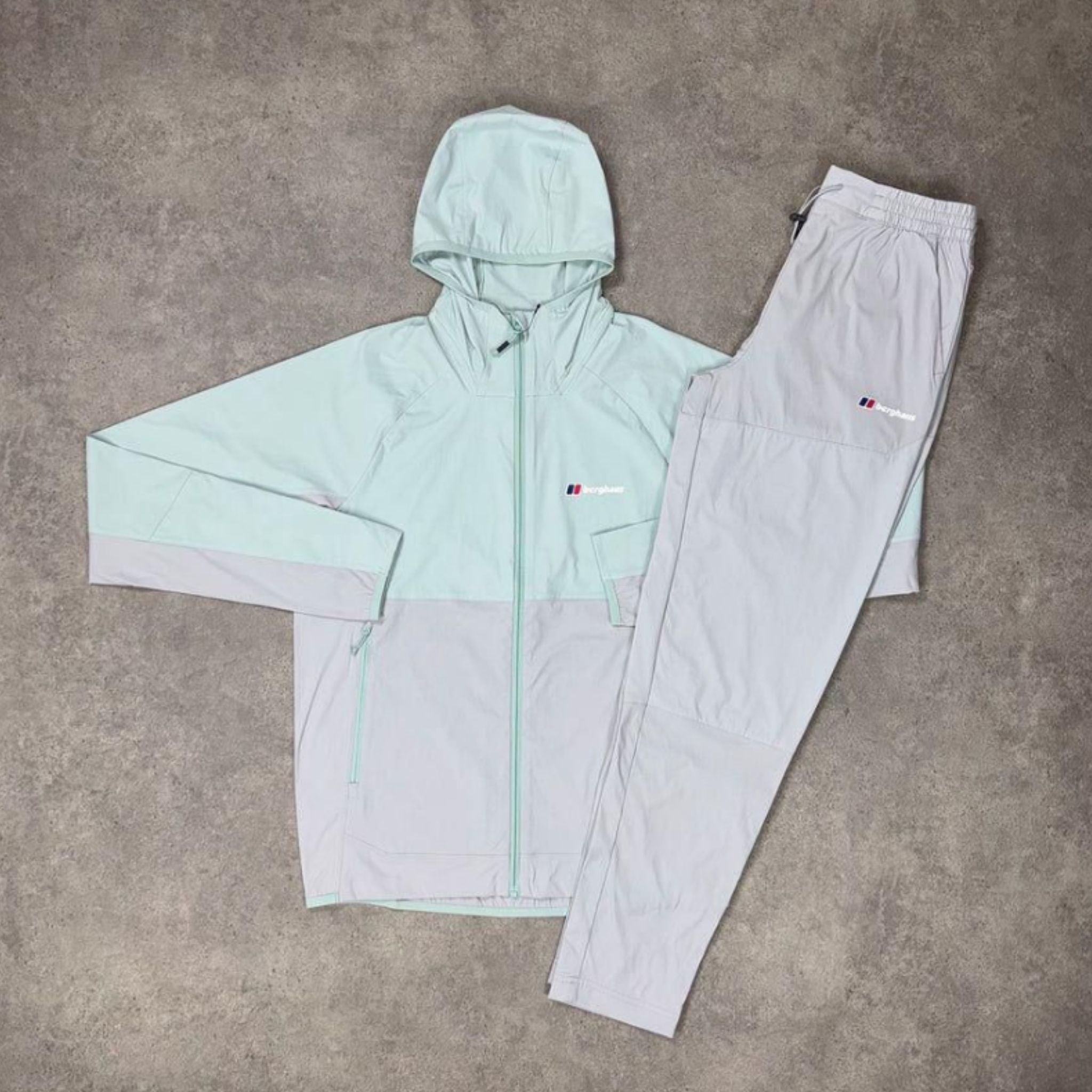 Berghaus Mint/Grey Theran Jacket & Pants Set
