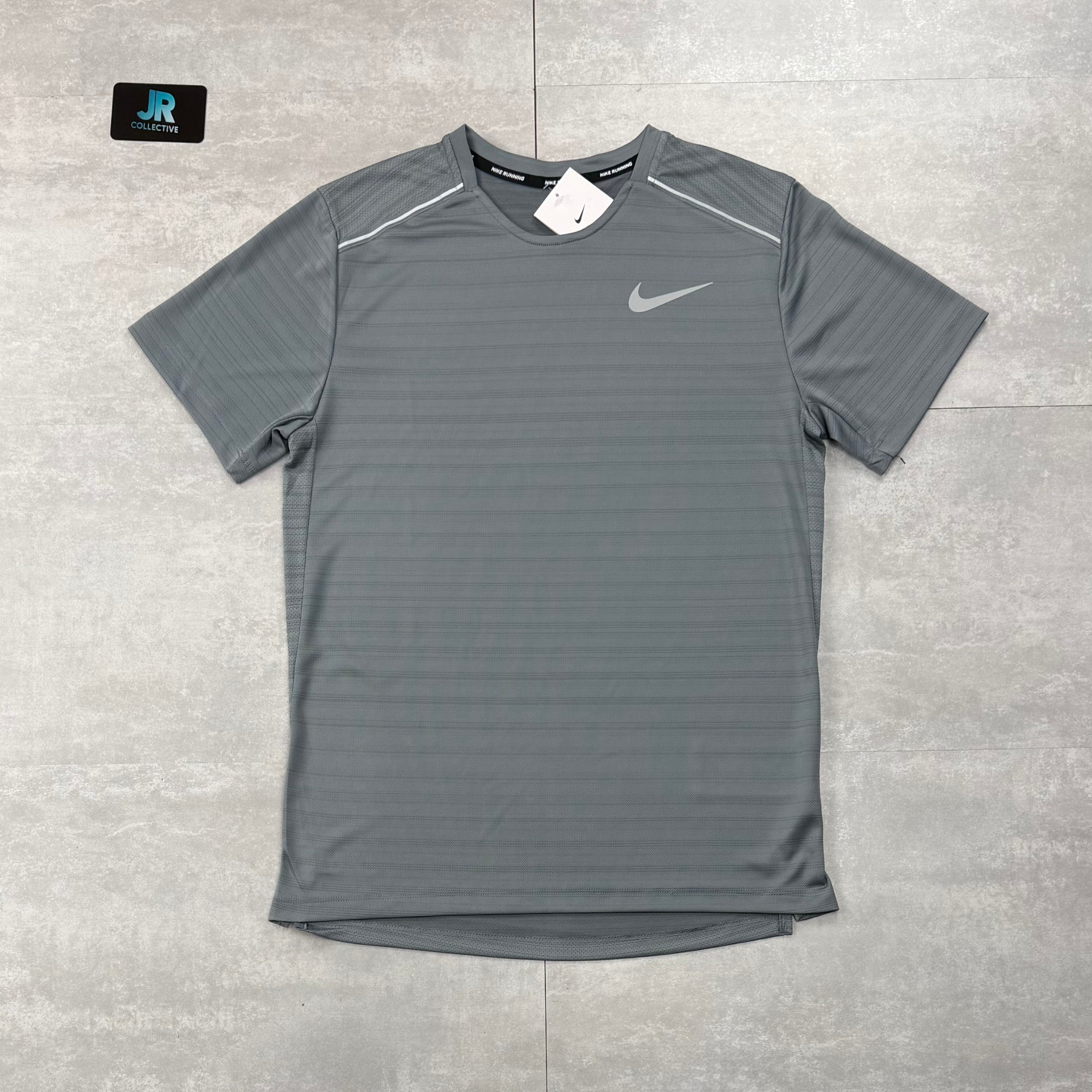 Nike Miler 1.0 Grey T-Shirt & Grey Challenger Shorts Set