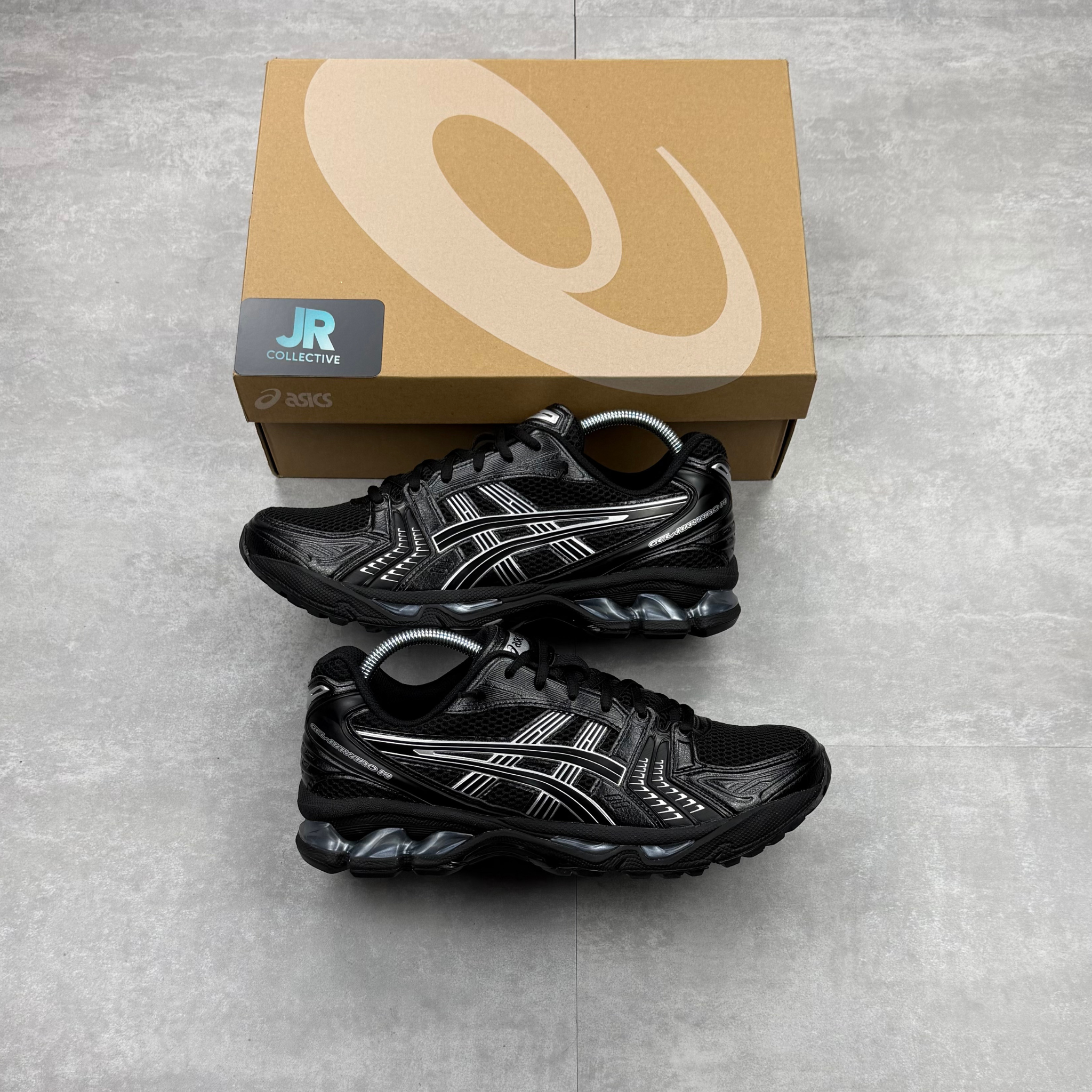 Asics Gel Kayano 14 - Black Pure Silver