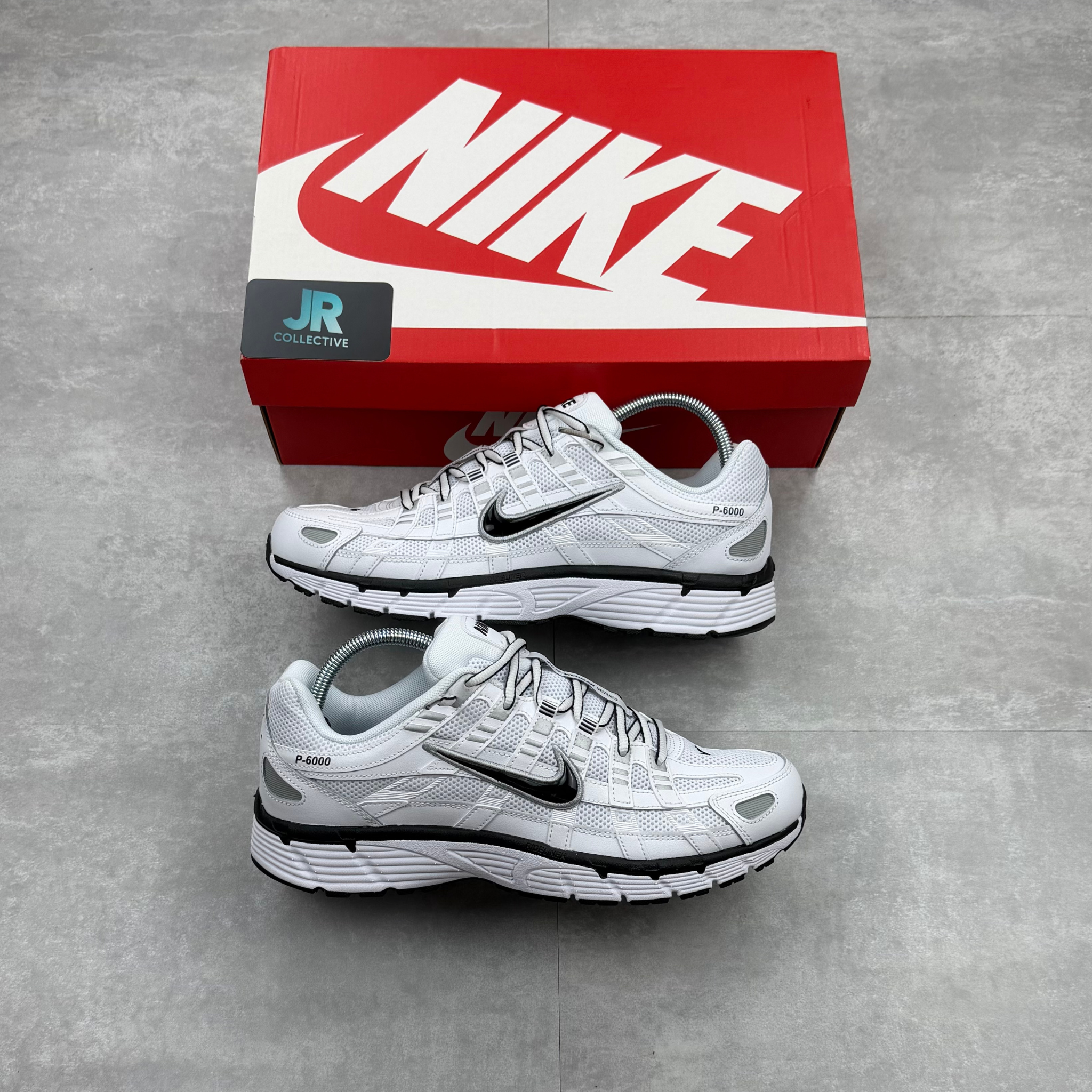 Nike P6000 - White Metallic Silver