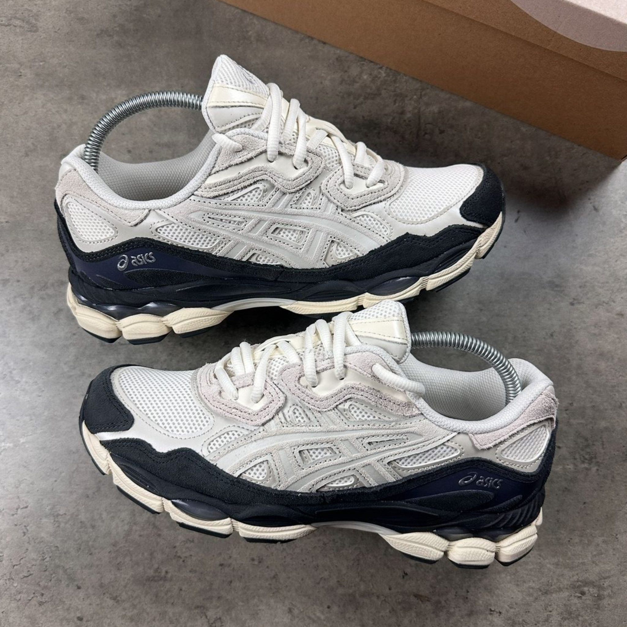 Asics Gel NYC White Smoke Grey