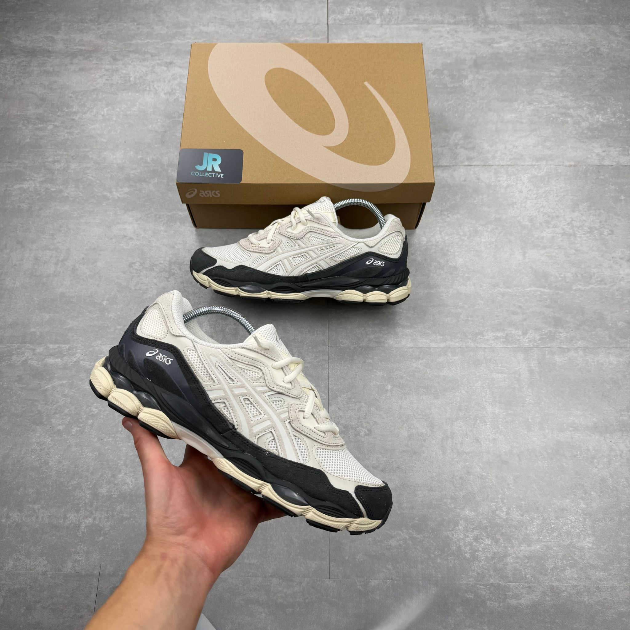 Asics Gel NYC - White Smoke Grey