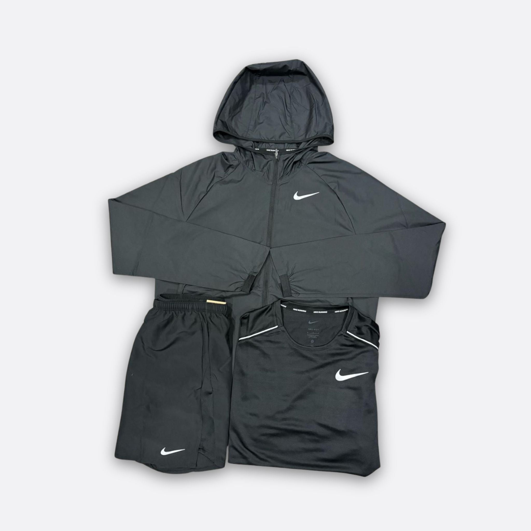 Nike Black Essential Trio Set
