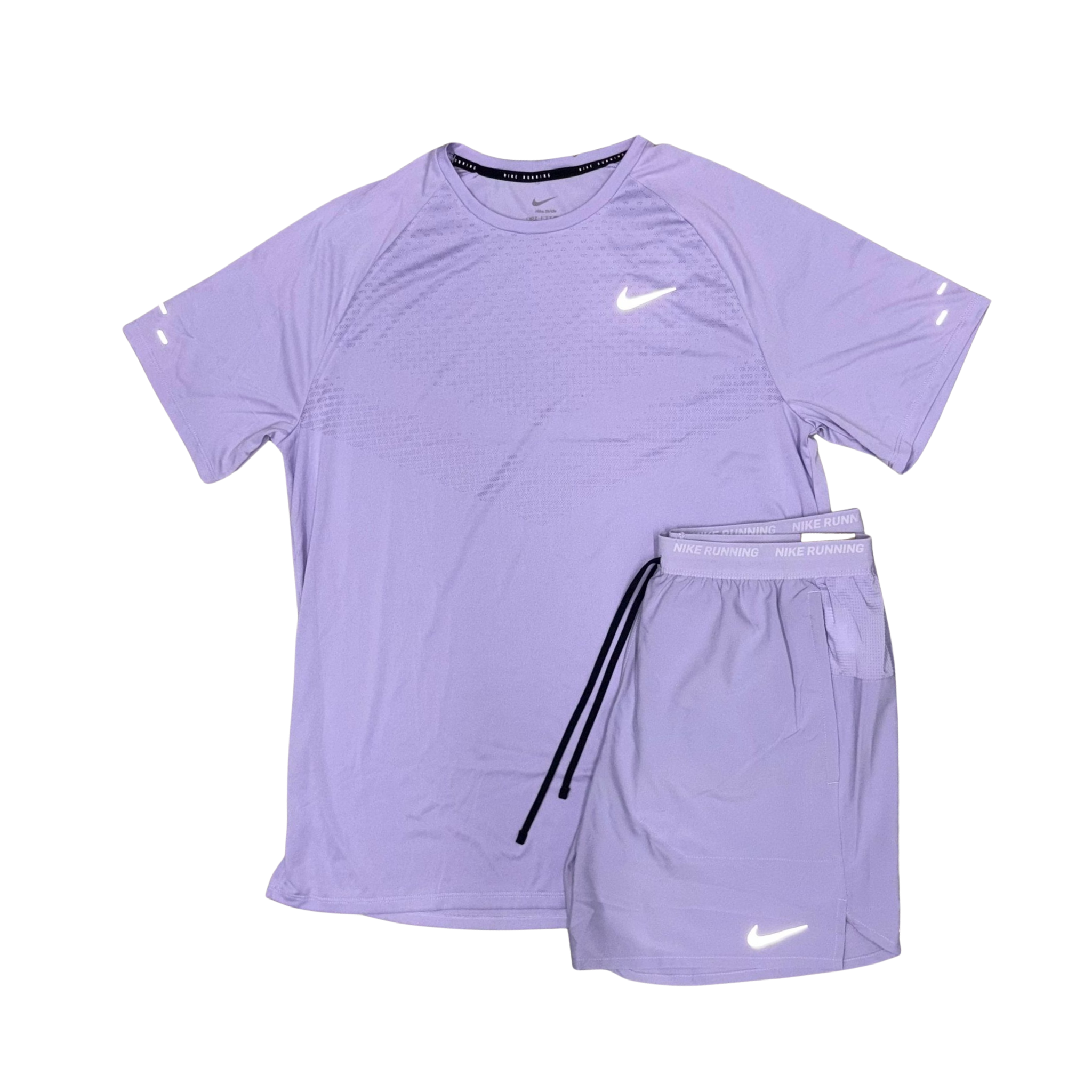Nike Stride Lilac Shorts Set