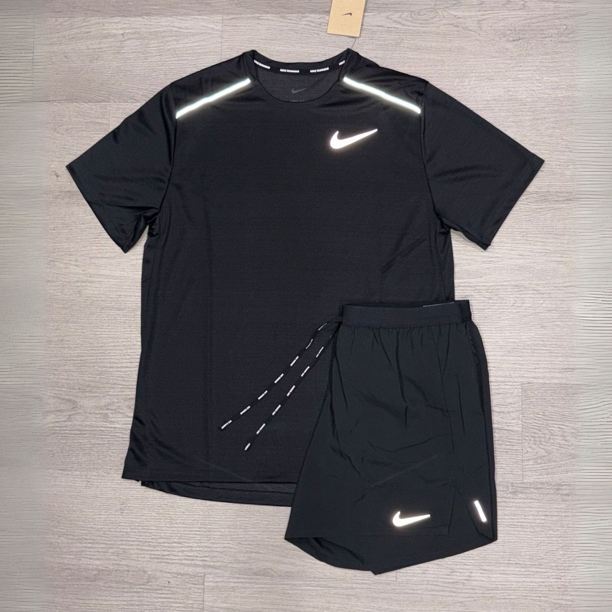 Nike Black Flex Shorts Set