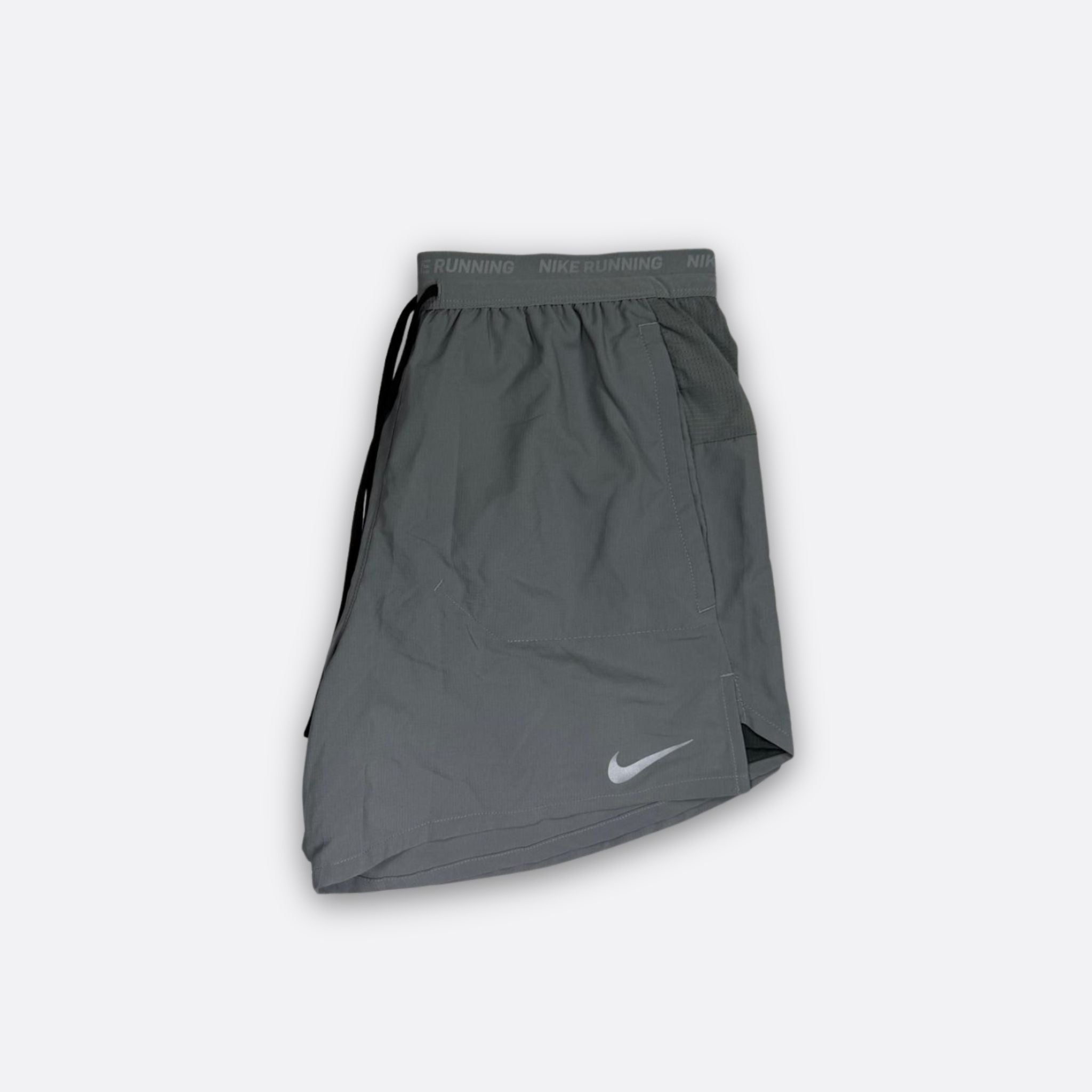 Nike Grey Flex Stride Shorts 5 inch