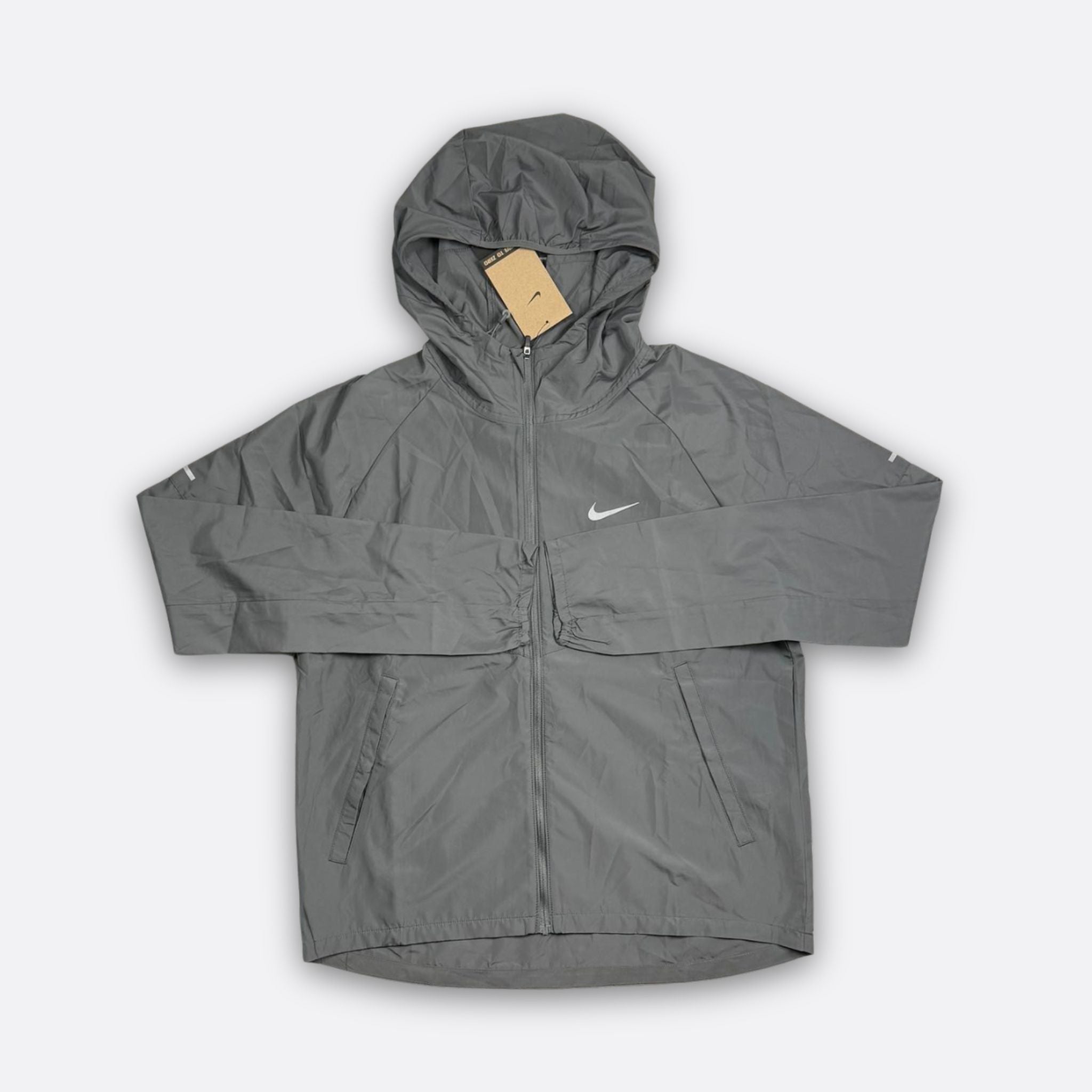 Nike Grey Repel UV Windbreaker