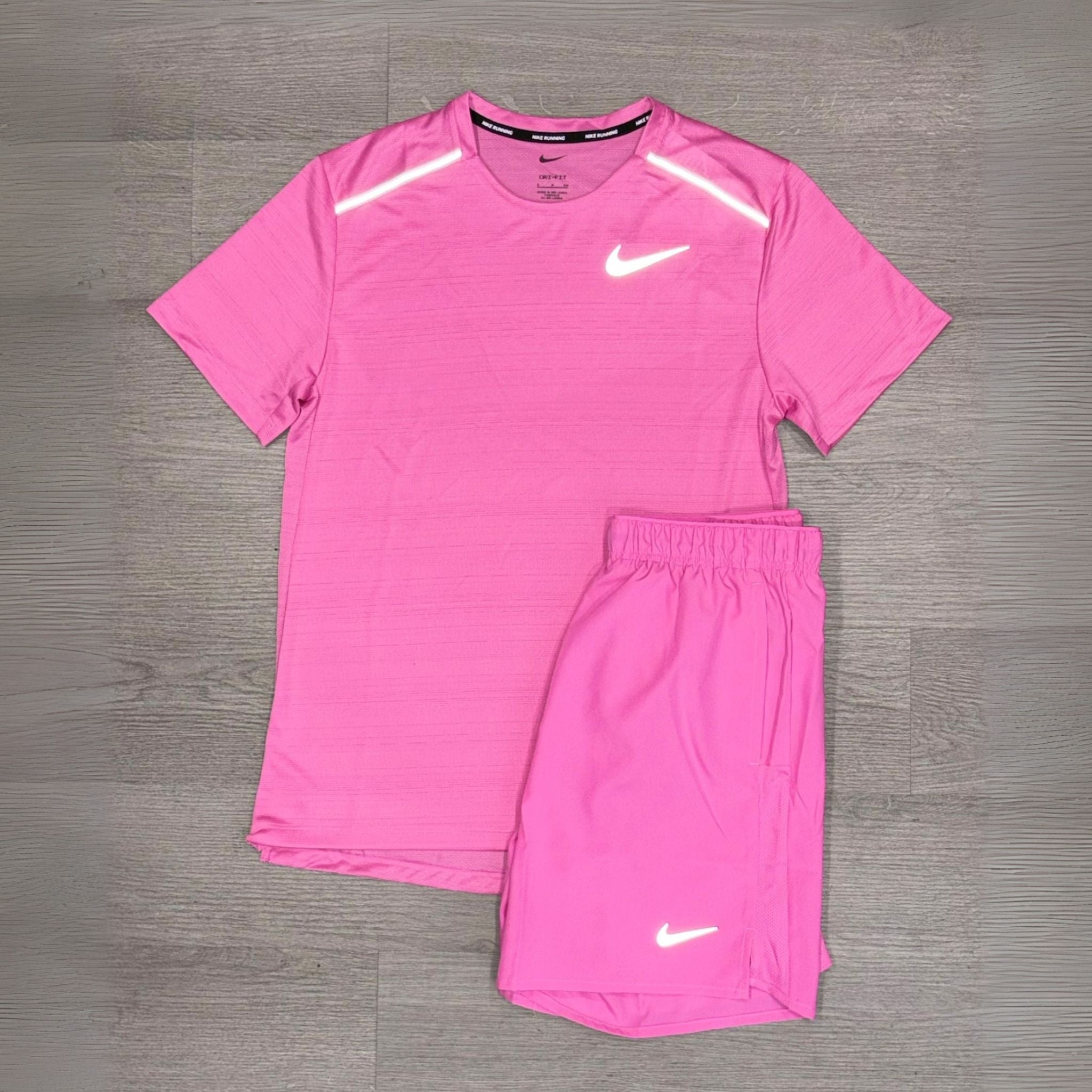 Nike Playful Pink Shorts Set