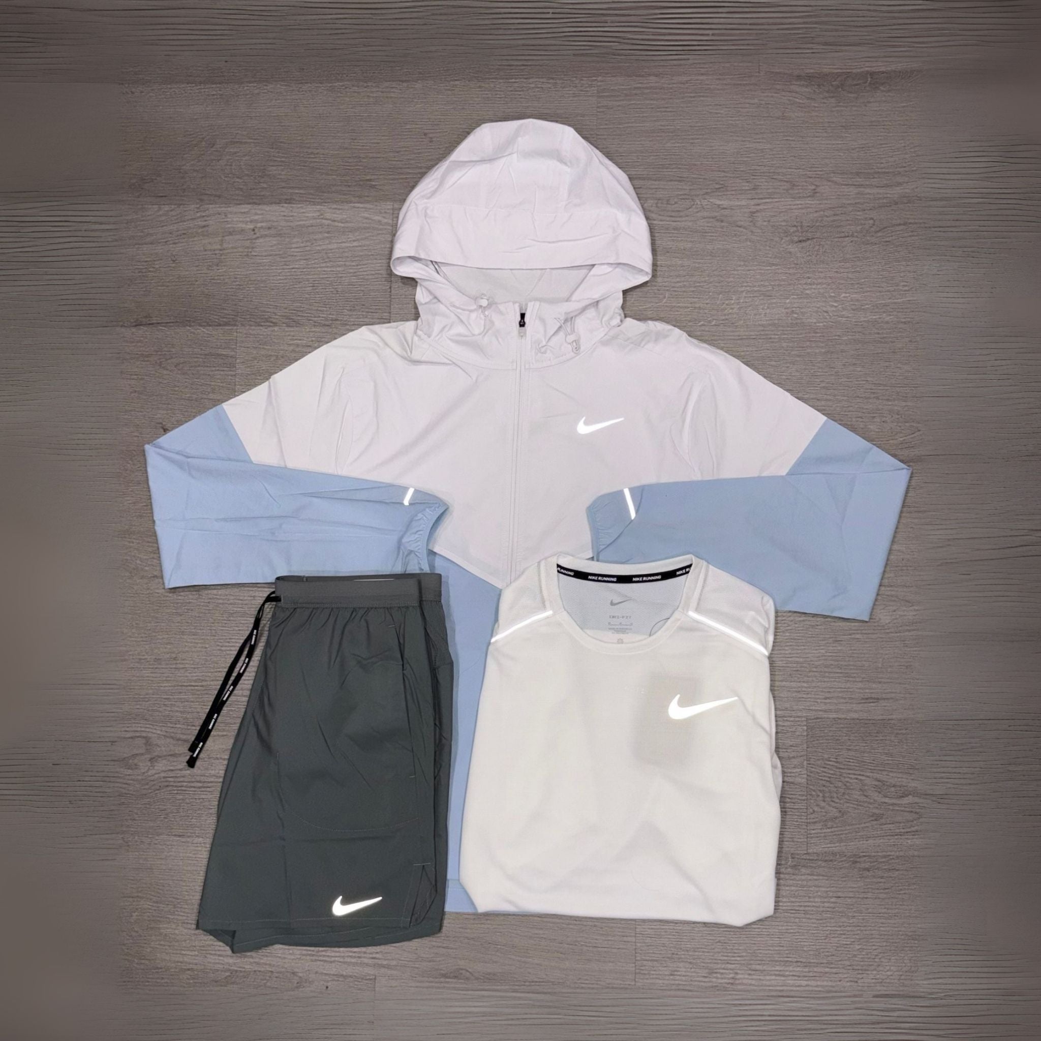 Nike Armoury Blue Flex Trio Set