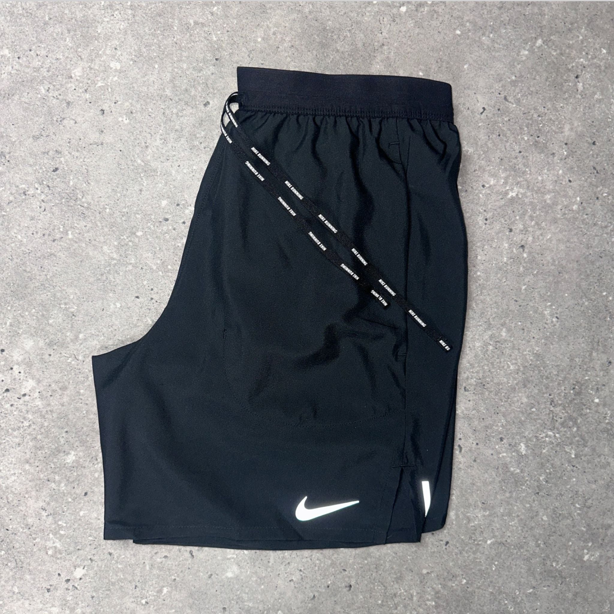 Nike Black Flex Stride Shorts 5 inch