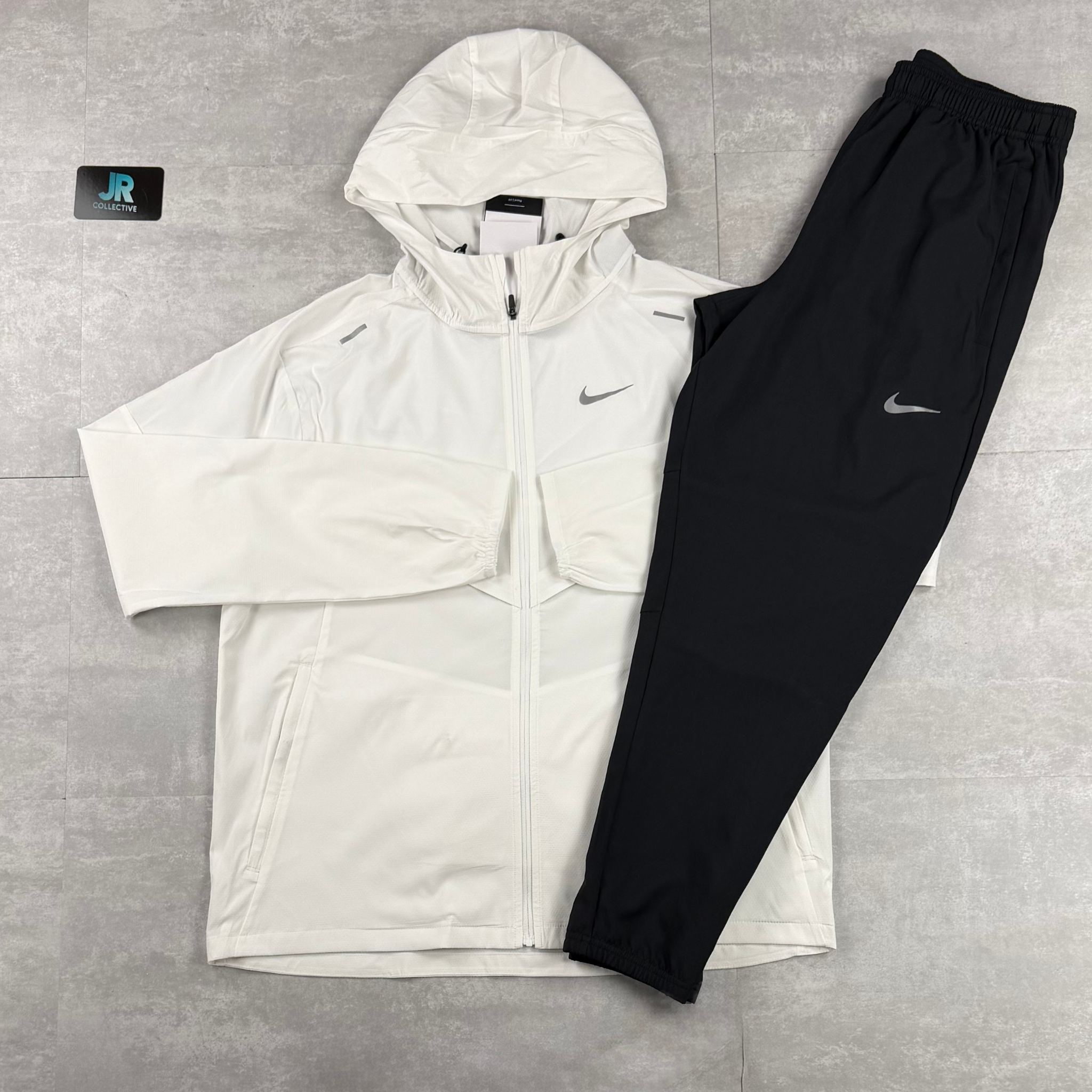 Nike UV Windbreaker Ice White & Black Challenger Pants