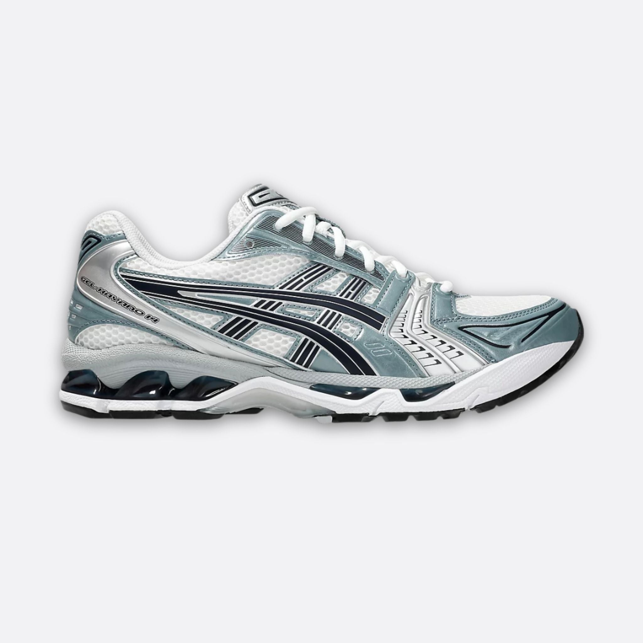 Asics Gel Kayano 14 White Fjord Grey