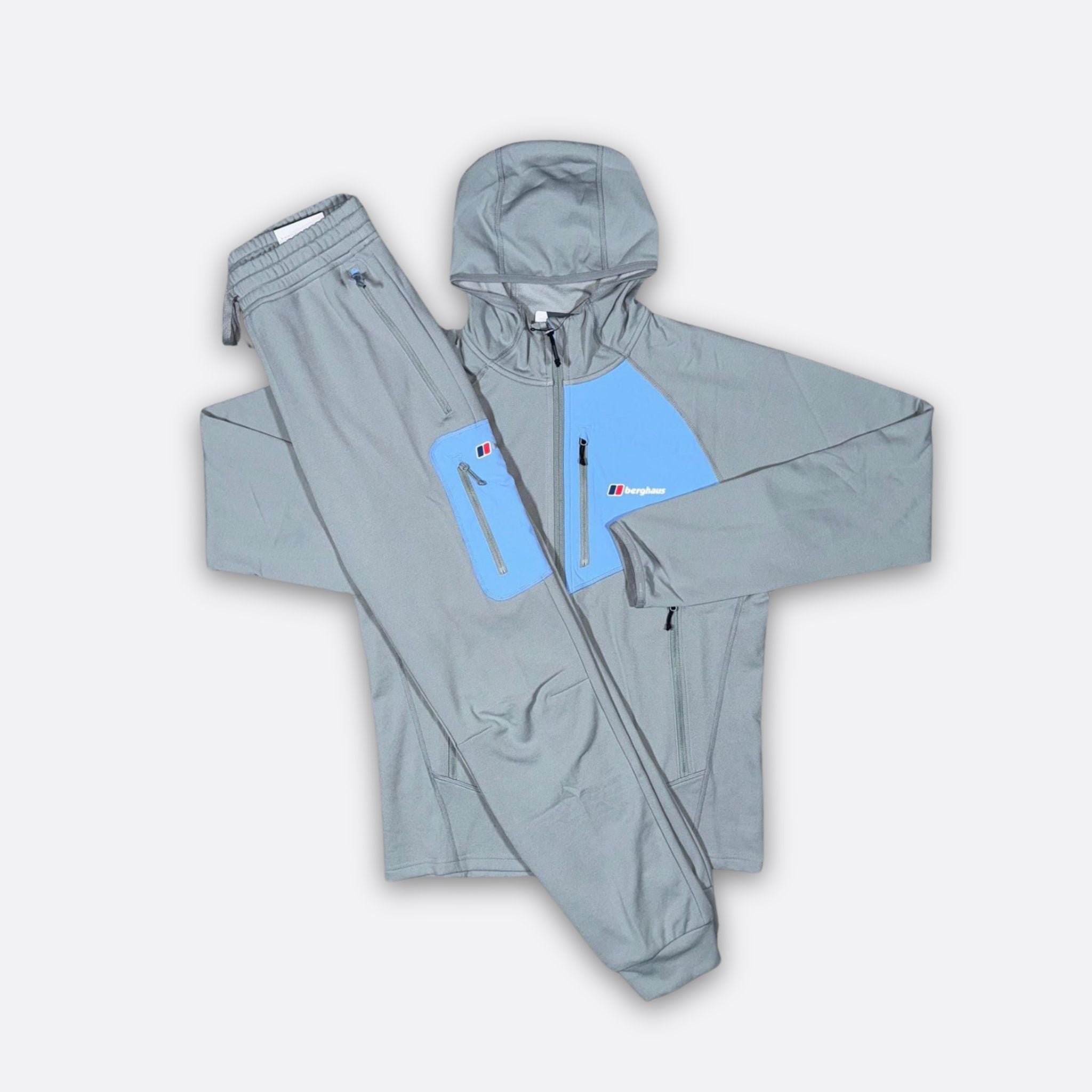 Berghaus Grey/Blue Pavey Tracksuit