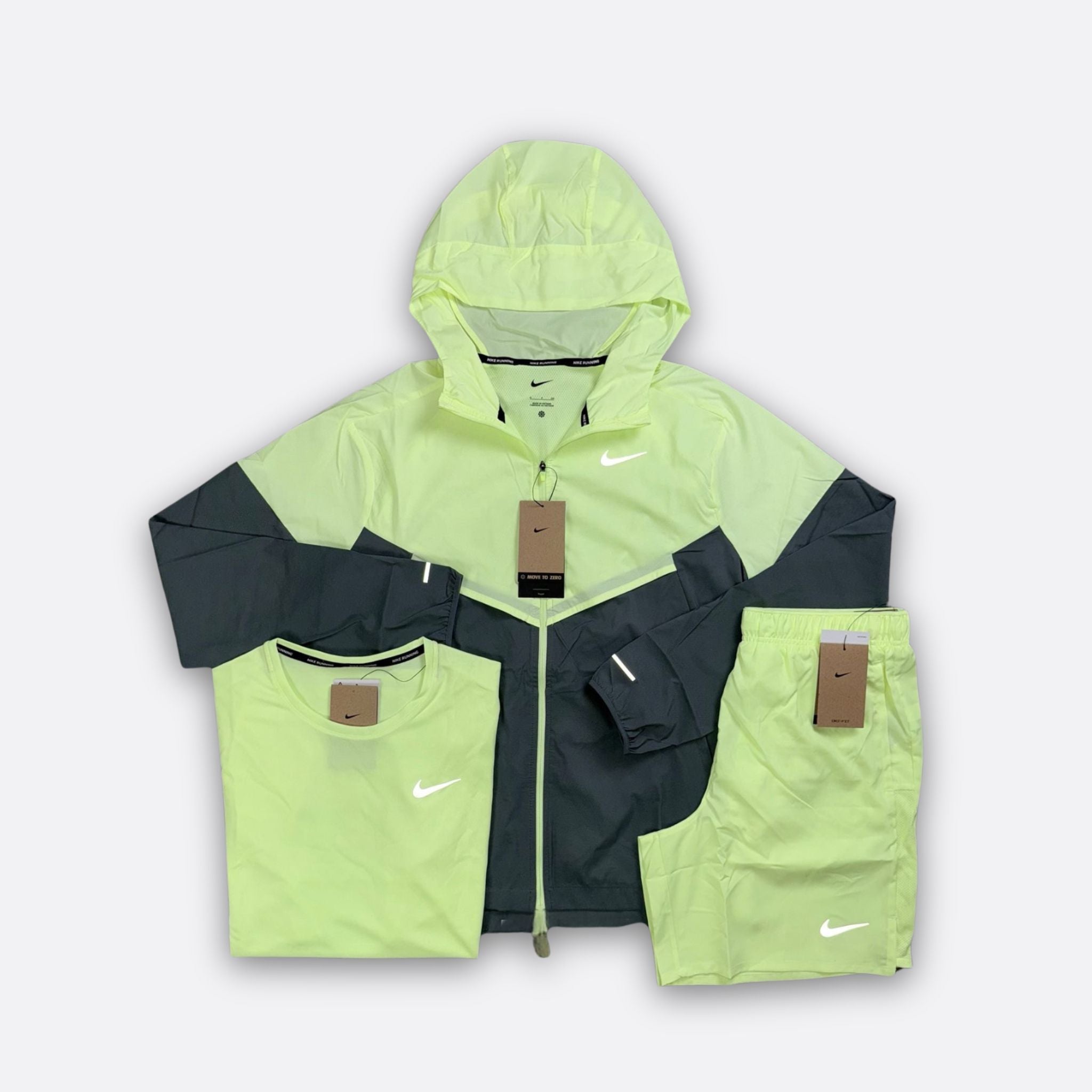 Nike Volt Yellow Trio Set