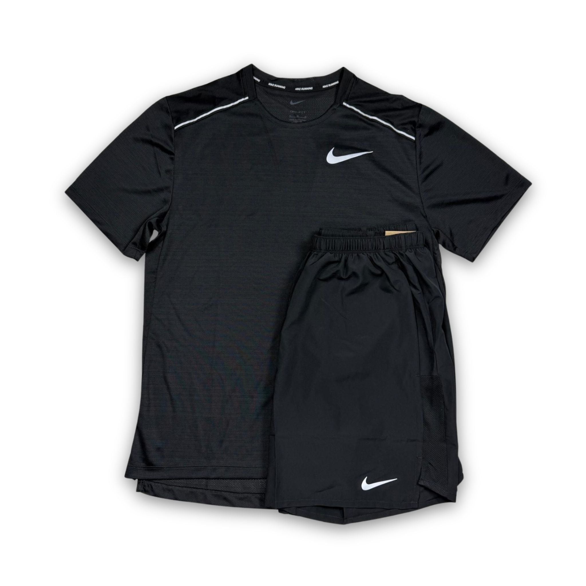 Nike Black Shorts Set