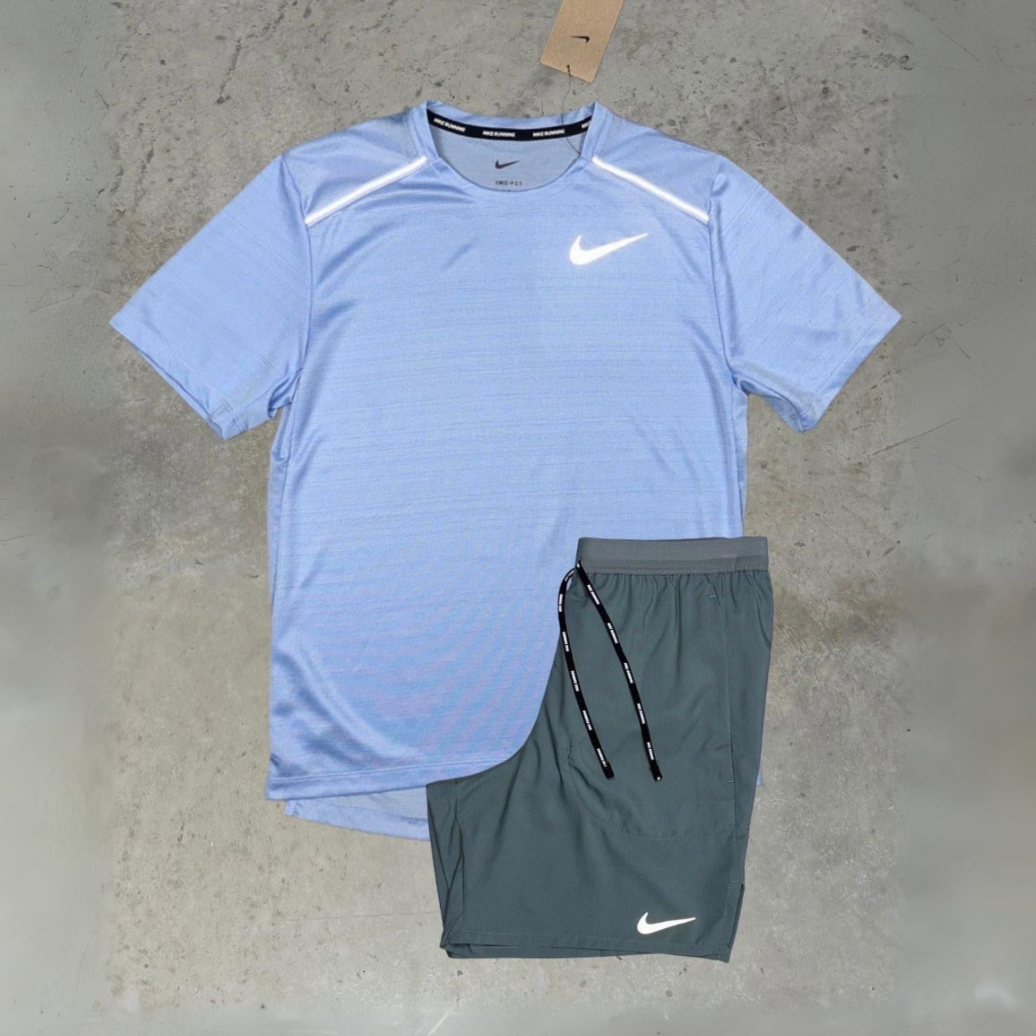Nike Cobalt Shorts Set (Grey)