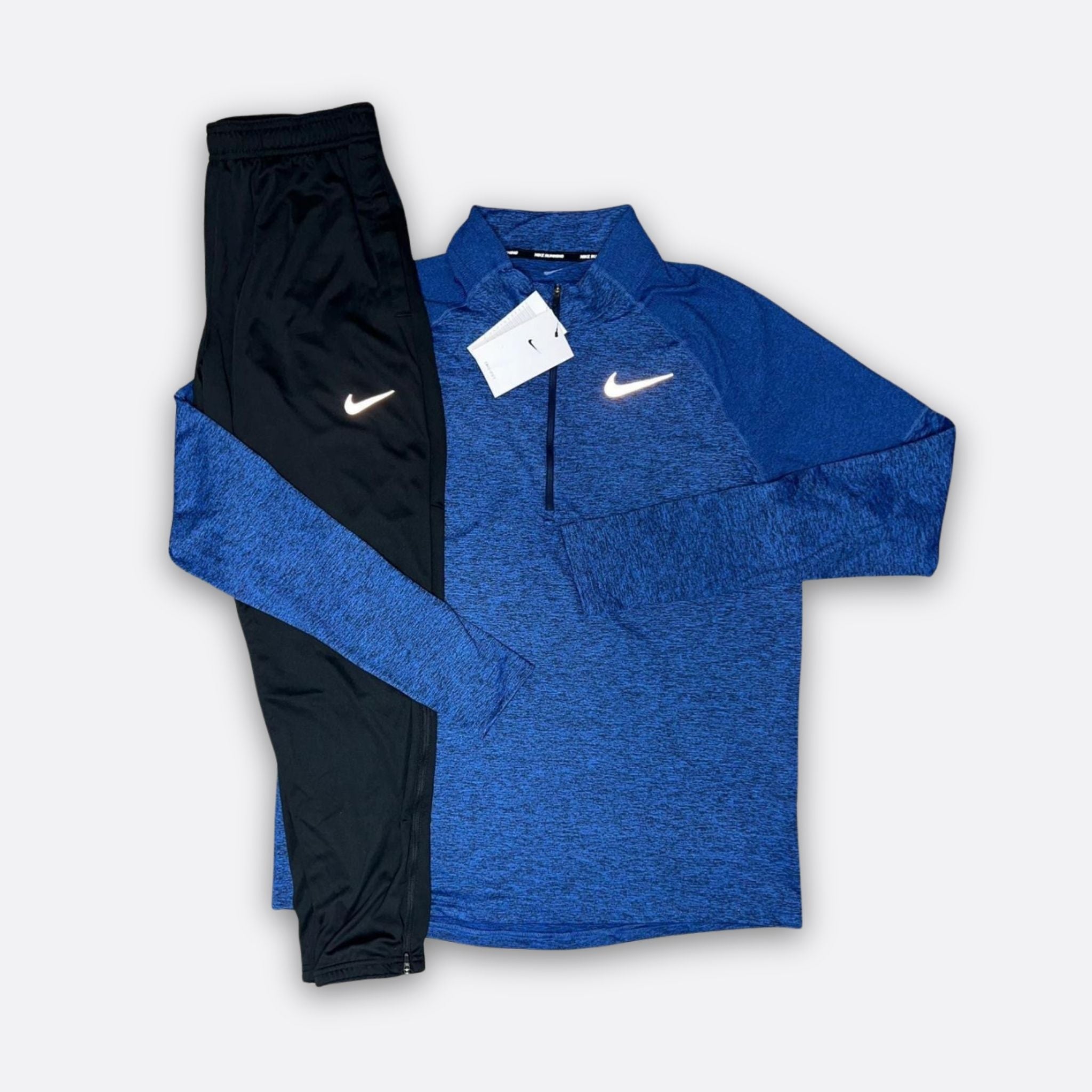 Nike Element Blue 1/4 Zip Challenger Pants Set
