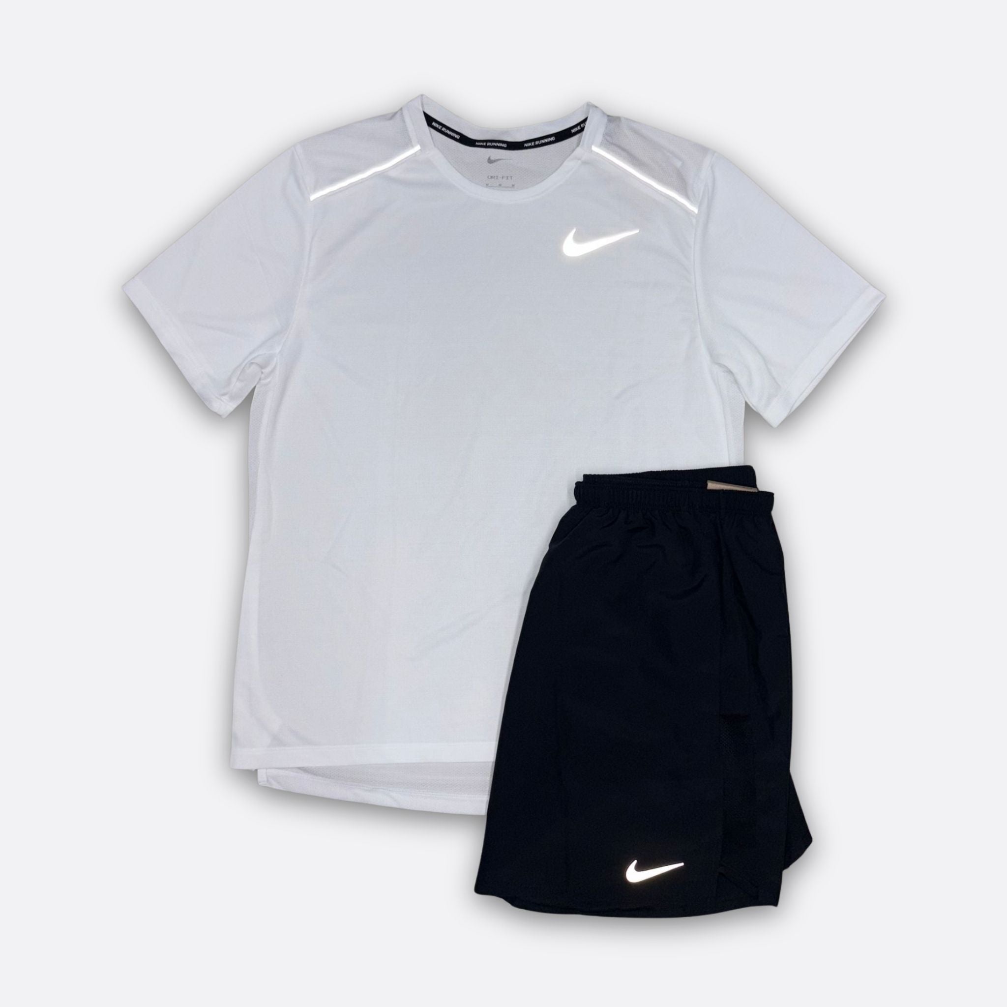 Nike White Shorts Set (Black)