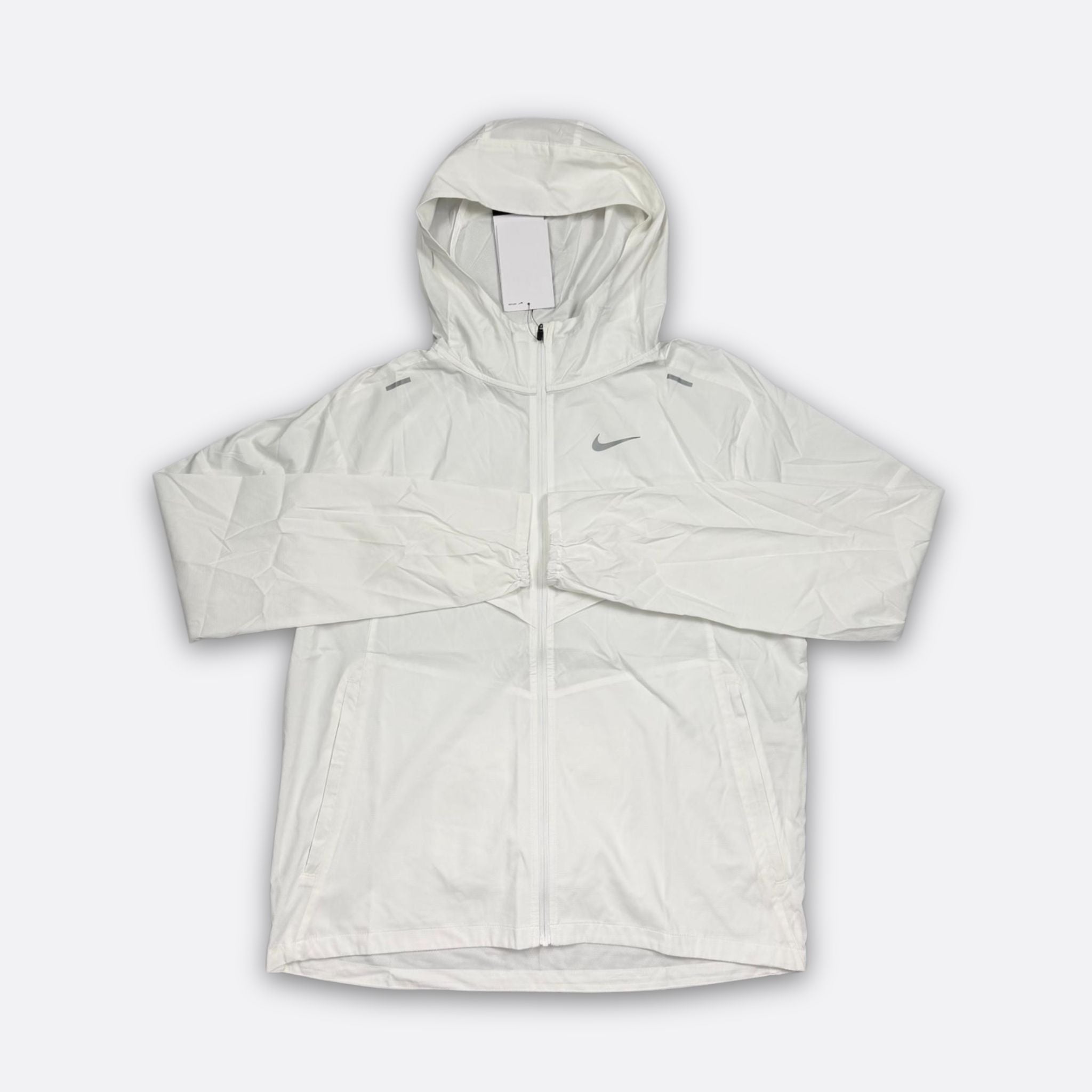 Nike White UV Windbreaker